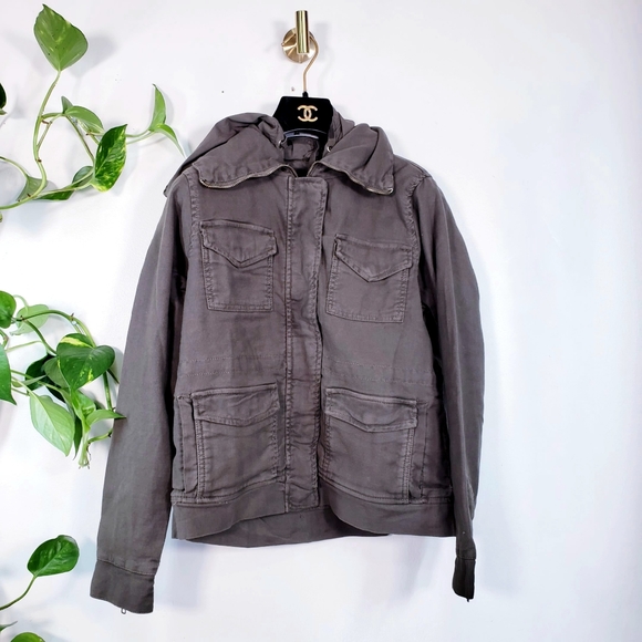 New CHASER Canteen Vintage Hooded Jacket S - Picture 4 of 16